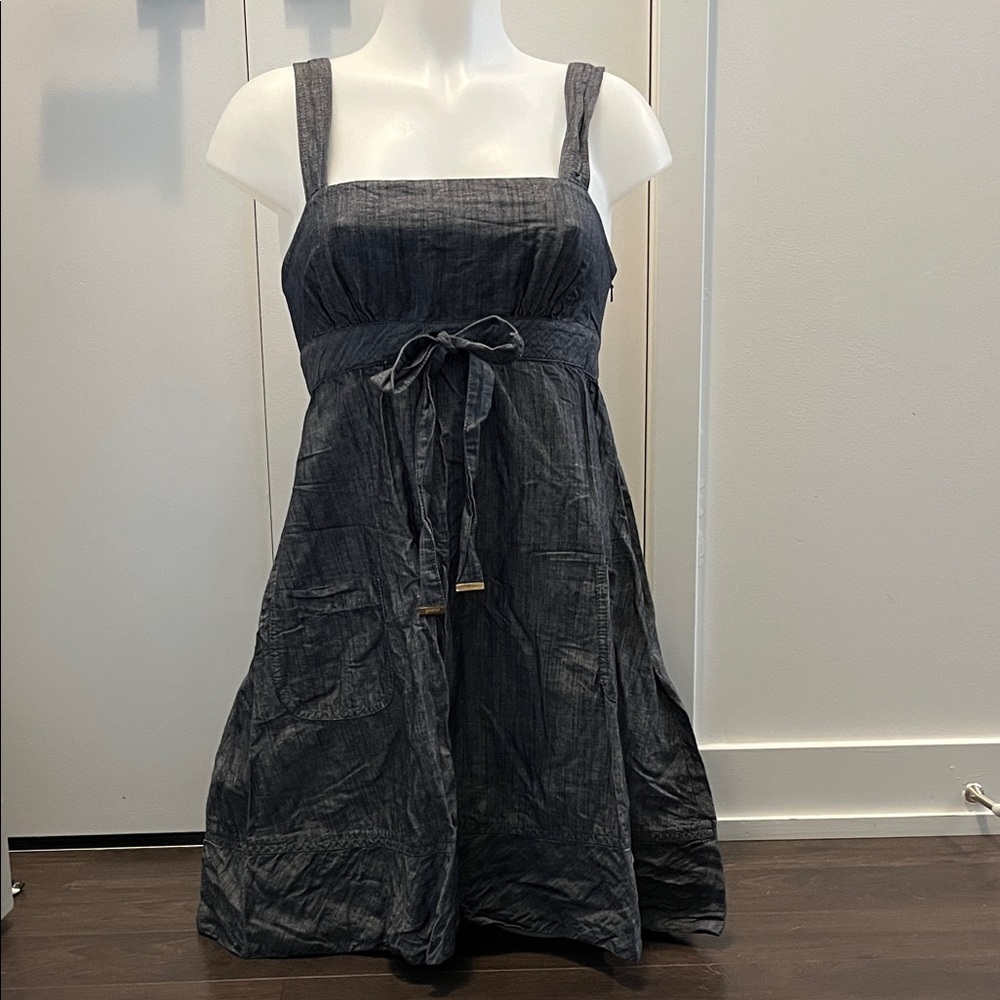Guess Y2K linen and cotton Mini Dress size small